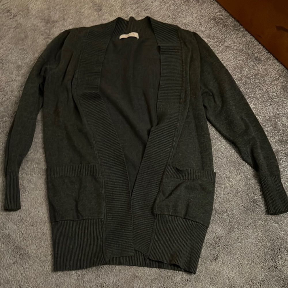 Dark grey cardigan